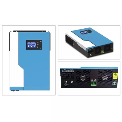 MPPT un invertitore solare ibrido 5.5KW 24V 48V di 100 amp fuori sull'invertitore ibrido di griglia