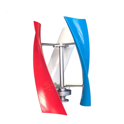 Asse verticale verticale 12V di energia eolica del generatore eolico a turbina 600W 24V 48V di asse della lama di nylon