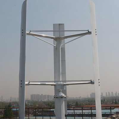 Turbina di aria verticale trifase 1kw 2kw la maggior parte della progettazione verticale efficiente del generatore eolico di asse