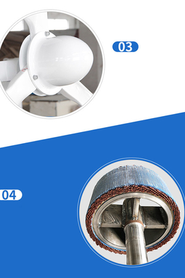 generatore eolico orizzontale 3Ph dell'asse di 96V 220V fuori dal generatore eolico di griglia
